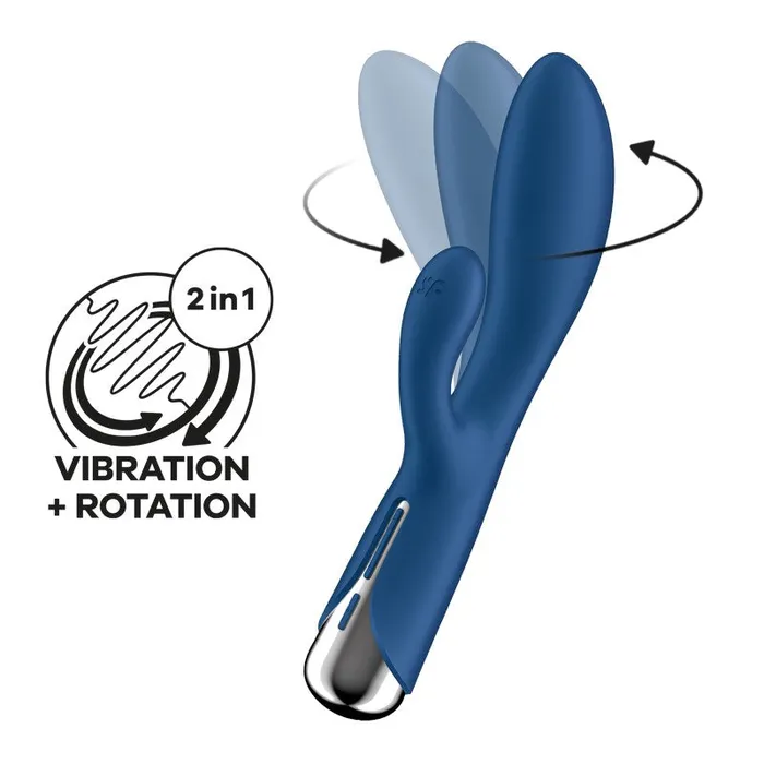 Vibrators Sexessories Satisfyer Spinning Rabbit Waterproof Rotating Vibrrator