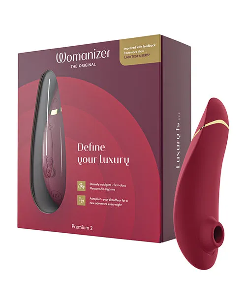 Womanizer Premium 2 Clitoral Stimulator Womanizer Female Sex Toys