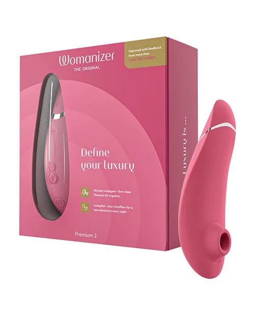 Womanizer Premium 2 Clitoral Stimulator Womanizer Female Sex Toys