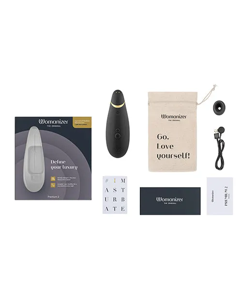 Womanizer Premium 2 Clitoral Stimulator Womanizer Female Sex Toys