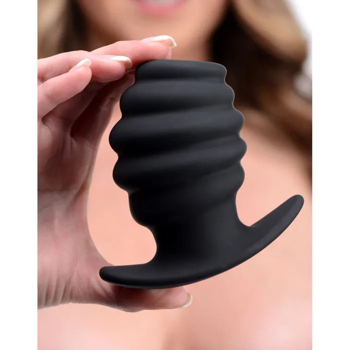 XR Brands Male Sex Toys Hive L Silicone Butt Plug with Hole