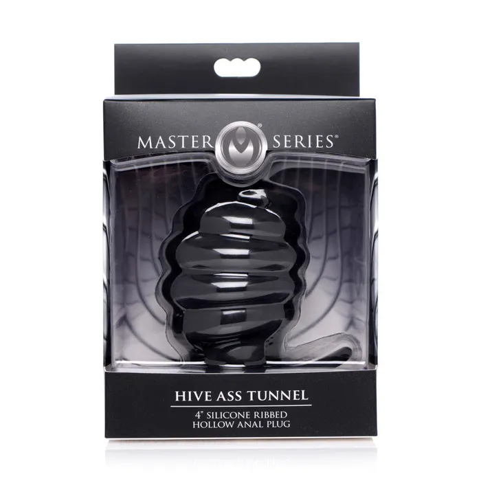 XR Brands Male Sex Toys Hive L Silicone Butt Plug with Hole