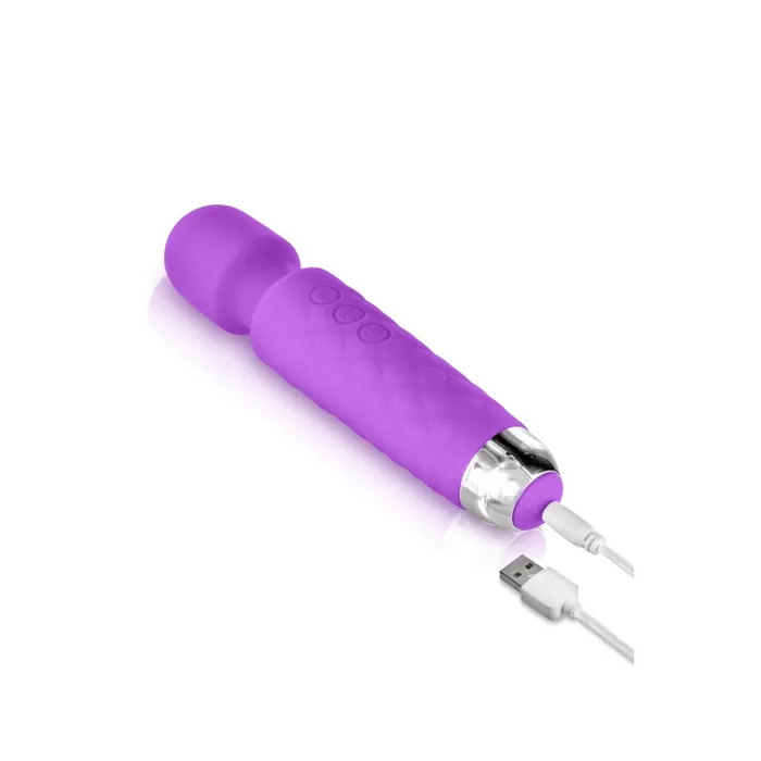 Yoba Vibrators Powerful rechargeable silicone massager Yoba Wandy purple