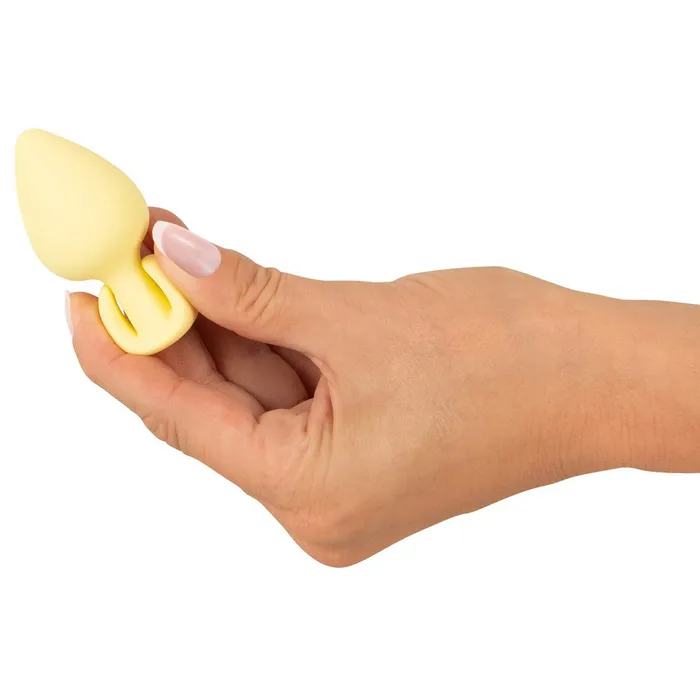 You2Toys Anal Cuties Yellow Small Silicone Butt Plug