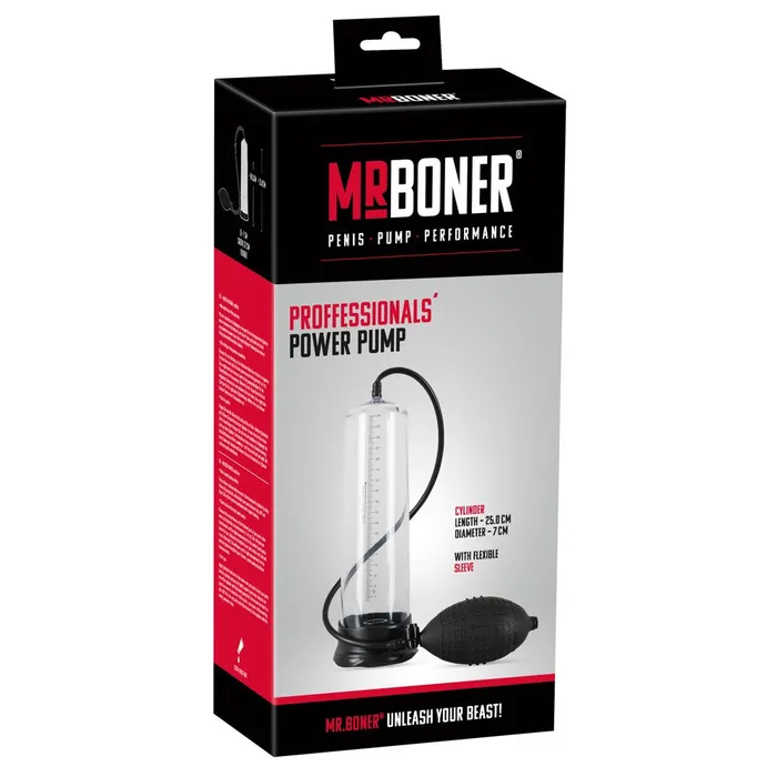 You2Toys Male Sex Toys Mister Boner Professionals Large Penis Pump