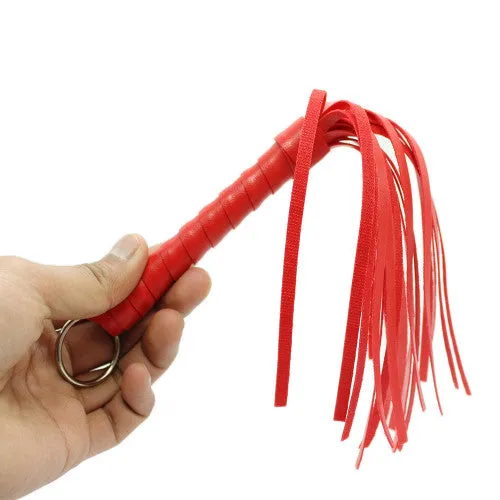 Adults Boutique Nicosia Vibrators Naughty Toys Red Mini Flogger 28 cm