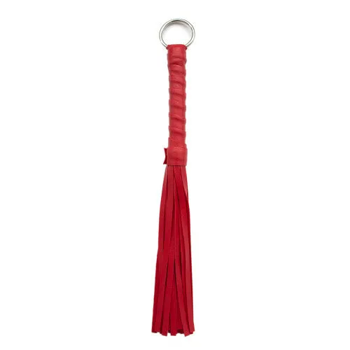 Adults Boutique Nicosia Vibrators Naughty Toys Red Mini Flogger 28 cm