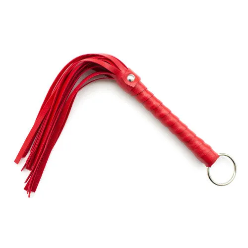 Adults Boutique Nicosia Vibrators Naughty Toys Red Mini Flogger 28 cm