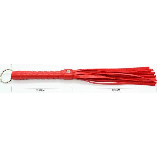 Adults Boutique Nicosia Vibrators Naughty Toys Red Mini Flogger 28 cm