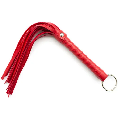 Adults Boutique Nicosia Vibrators Naughty Toys Red Mini Flogger 28 cm