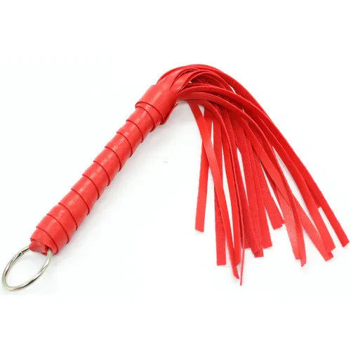 Adults Boutique Nicosia Vibrators Naughty Toys Red Mini Flogger 28 cm