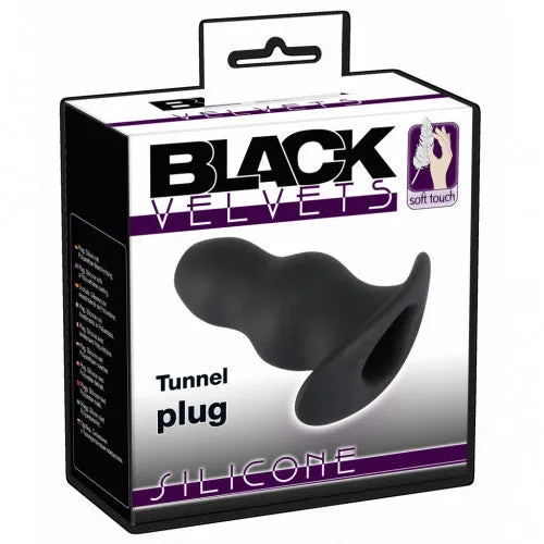 Anal Black Velvets Black Velvet Tunnel Plug