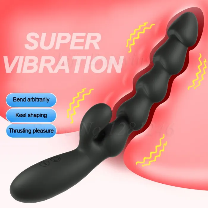 Anal HOTBOY HOTBOY David Beaded Anal Plug Vibrator Prostate Massager