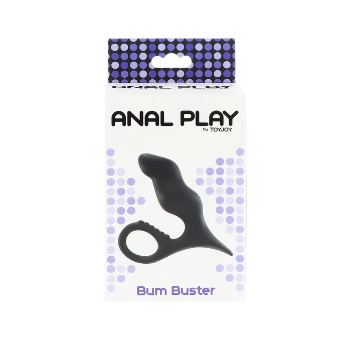 Anal ToyJoy Anal Play Bum Buster Prostate Massager Black Toy Joy Sex Toys