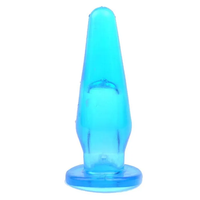 Anal Various Toy Brands Mini Butt Plug With Finger Hole Blue