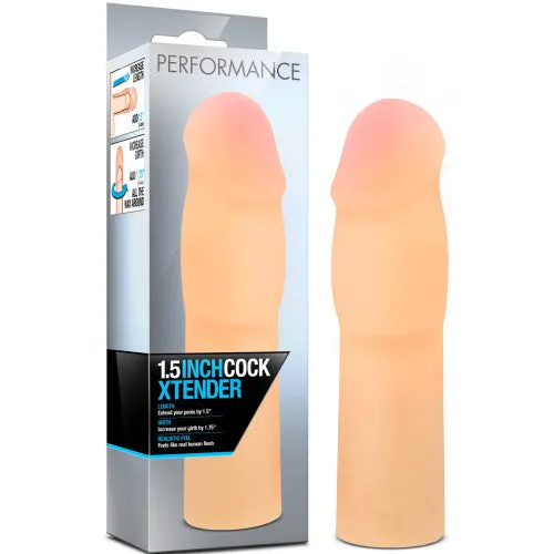 Blush Novelties Dildos Performance 15 inch Cock Xtender Beige 16 X 35 cm