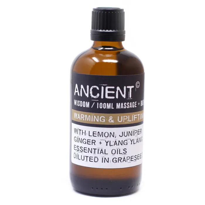 Couples Ancient Wisdom Warm Uplifting Massage Oil 100ml