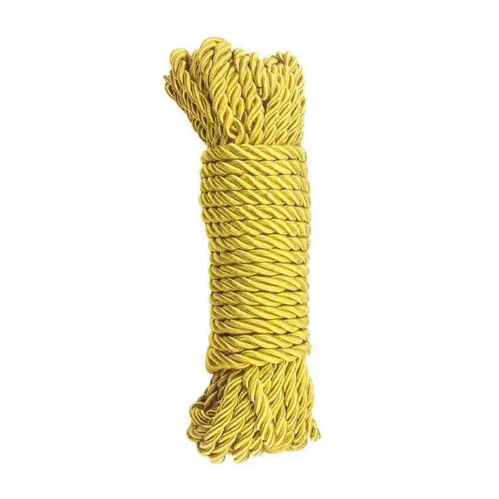 Couples SexyPlay BDSM Mercerized 10m Bondage Rope Yellow