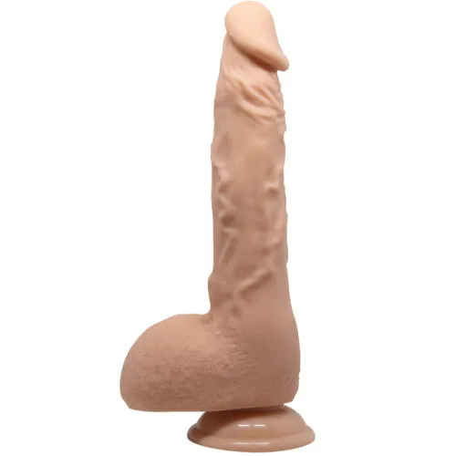 Dildos Baile Sex Toy Flesh White Cock Balls with Suction Beautiful Jason 25 X 4 cm