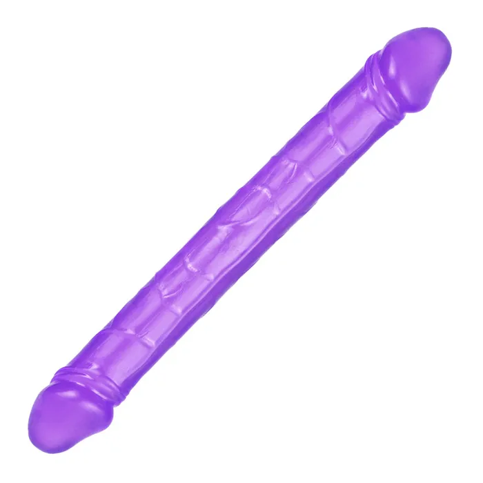 Dildos DY DY Crystal Double Penetration Dildo Purple with 3 Size Options