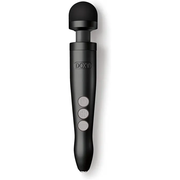 Doxy Die Cast 3 Rechargeable Wand Matte Black Doxy Wand Massagers Vibrators