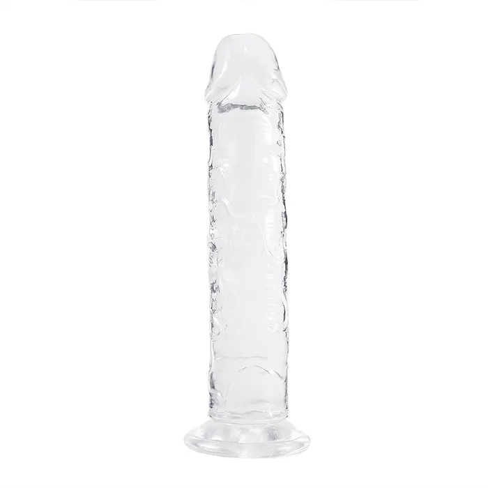 DY Crystal Jelly Realistic Dildo Clear 6 Size Optional DAYU Dildos