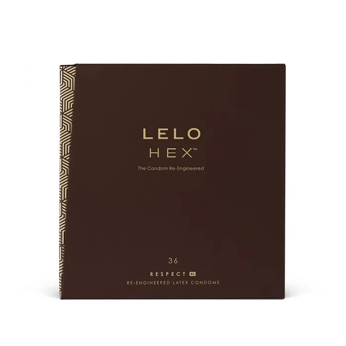 Enhancers Lelo HEX Condoms Respect 36 Pack Lelo