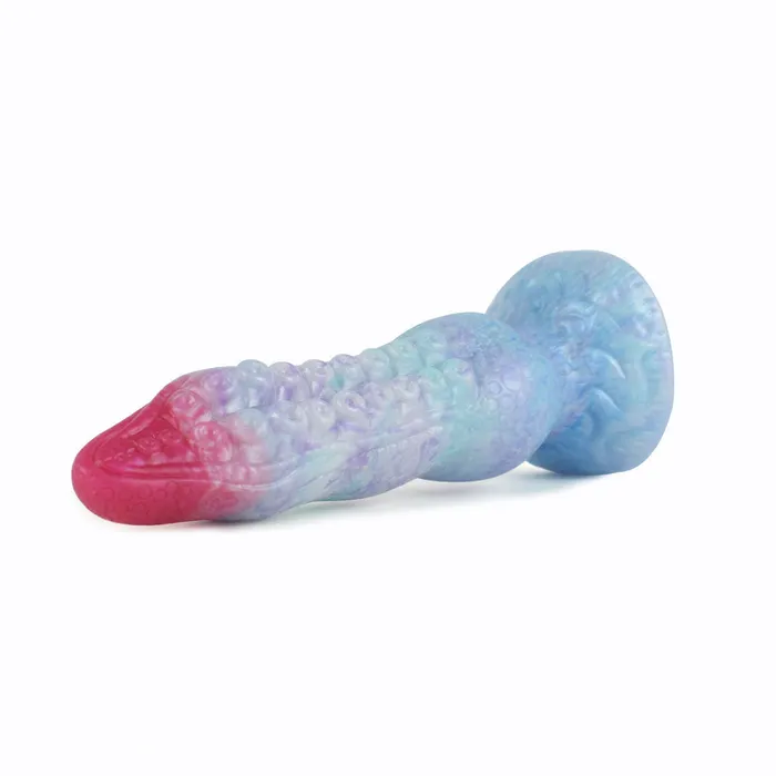 FAAK Dildos FAAK N5081 22cm Silicone Fantasy Tentacle Dildo Blue