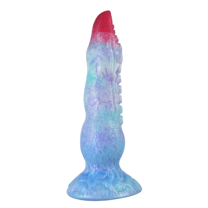 FAAK Dildos FAAK N5081 22cm Silicone Fantasy Tentacle Dildo Blue