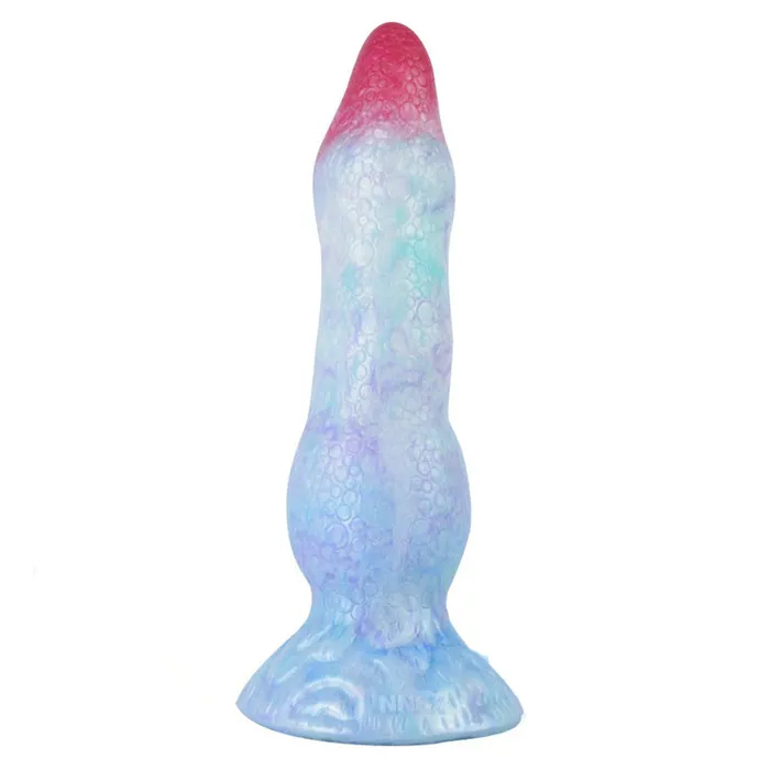 FAAK Dildos FAAK N5081 22cm Silicone Fantasy Tentacle Dildo Blue