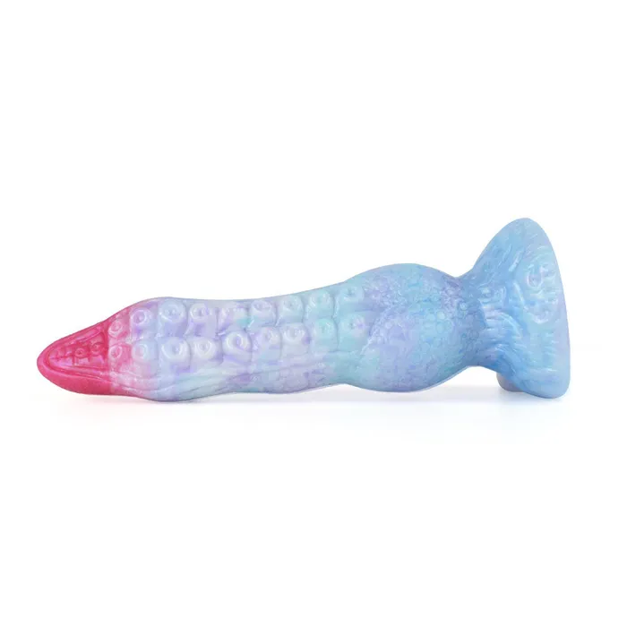 FAAK Dildos FAAK N5081 22cm Silicone Fantasy Tentacle Dildo Blue