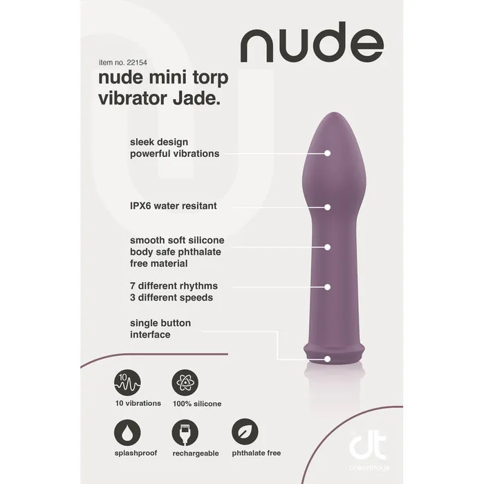 Female Sex Toys Nude Jade Mini Torp Vibrator Dream Toys