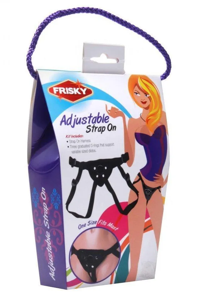 Female Sex Toys Sex On the Go Frisky Adjustable Strap On Harness