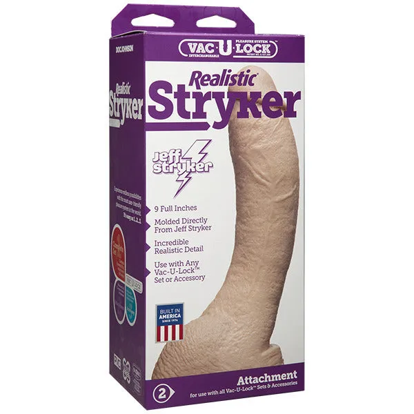 Female Sex Toys VacULock Jeff Stryker Realistic Dildo Attachment Doc Johnson