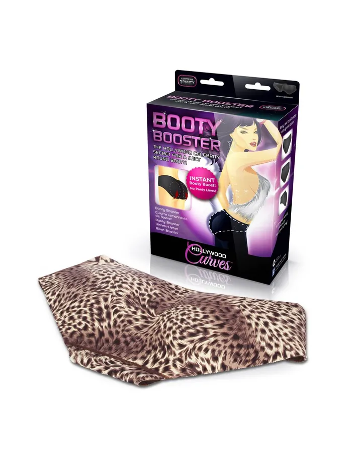 Hollywood Curves Leopard Booty Booster Pants Male Sex Toys