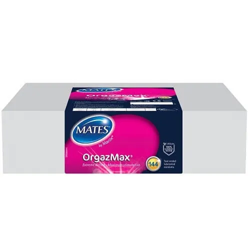 Little Tickle Mates OrgazMax Condoms 144 Clinic Pack Enhancers