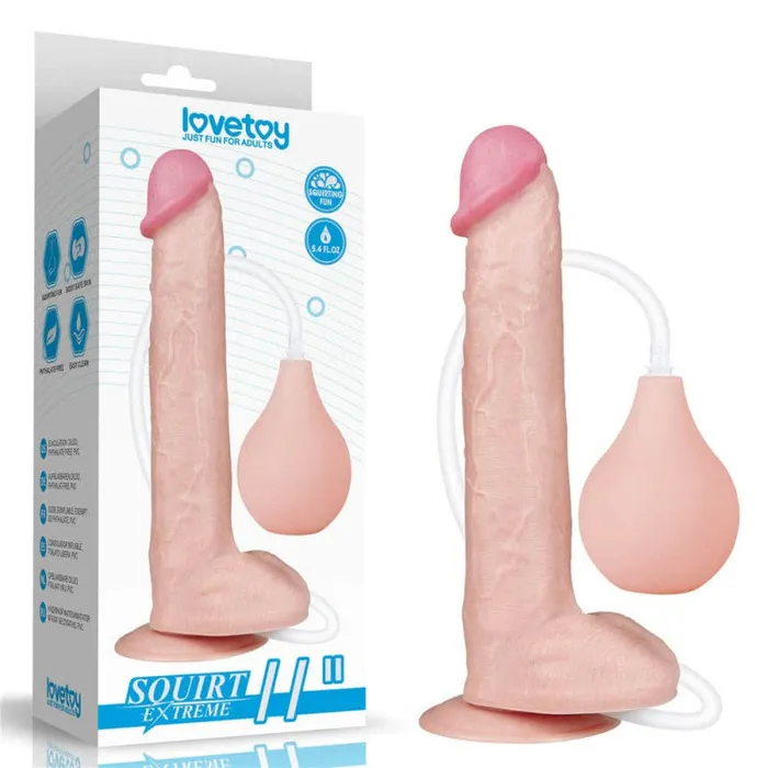 LOVETOY 11 Realistic Squirt Extreme Dildo LOVETOY Female Sex Toys