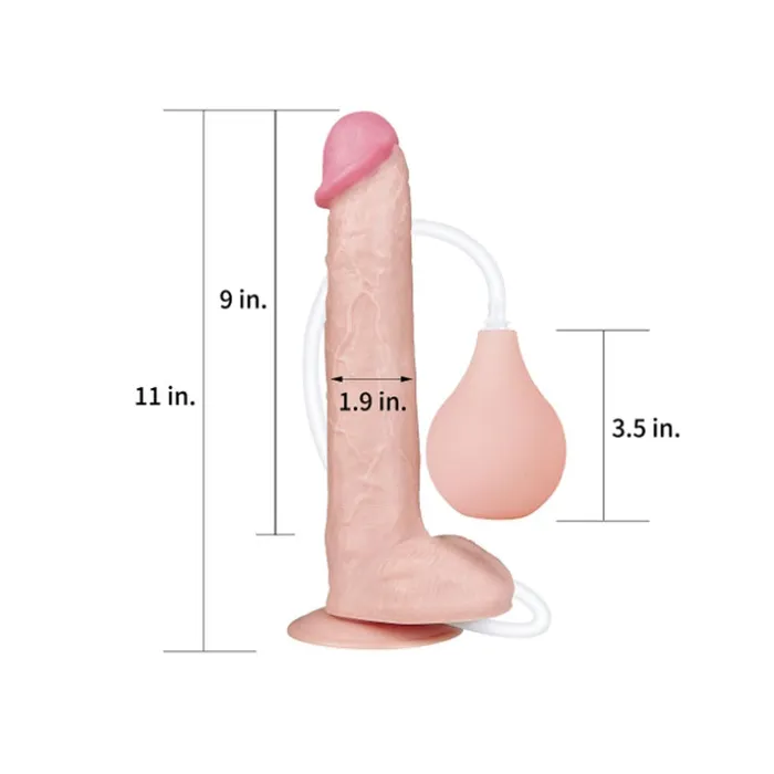 LOVETOY 11 Realistic Squirt Extreme Dildo LOVETOY Female Sex Toys