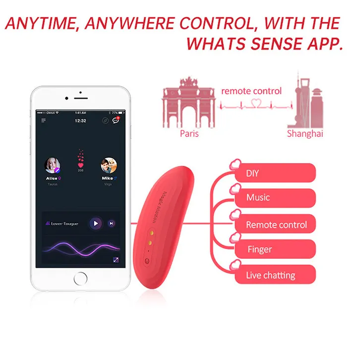 Magic Motion Female Sex Toys Magic Motion Nyx Smart Panty Vibrator