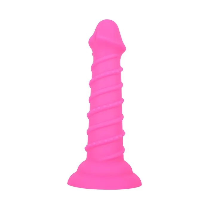 Male Sex Toys MD MD 708 Fantasy Realistic Dildo Anal Plug Vibrant Rose Pleasure Toy