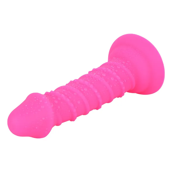 Male Sex Toys MD MD 708 Fantasy Realistic Dildo Anal Plug Vibrant Rose Pleasure Toy