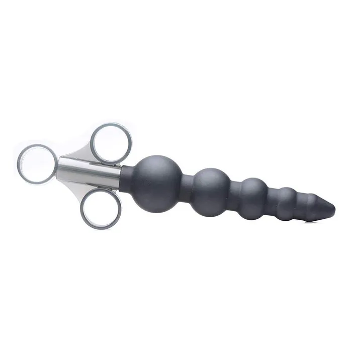 Master Series Male Sex Toys Master Series Silicone Graduated Beads Lube Launcher