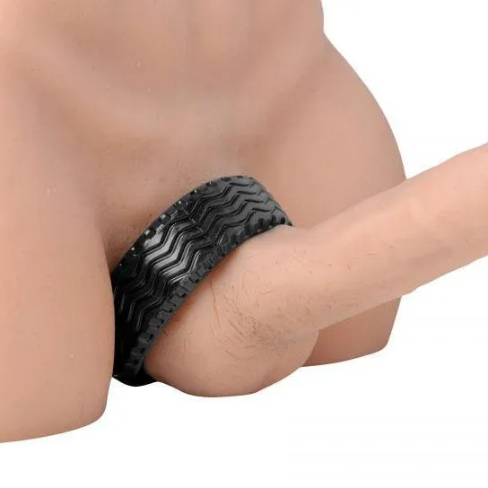 Master Series Male Sex Toys Tread Ultimate Tire Cock Ring