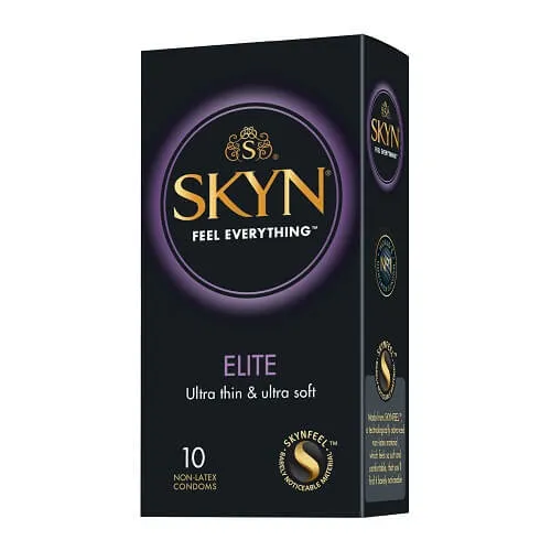 Mates Male Sex Toys Mates SKYN Elite Non Latex Condoms 10 Pack