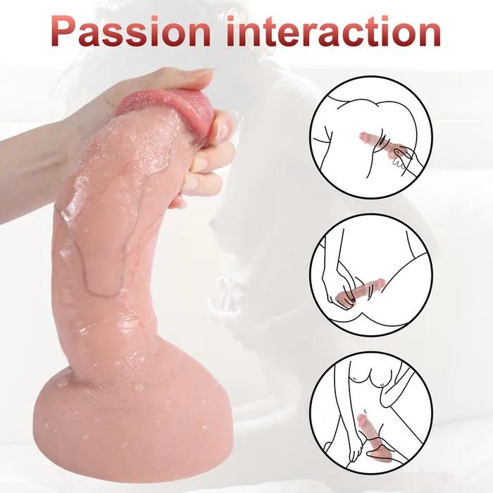 MD 787 Realistic Silicone Dildo Medium MD Dildos