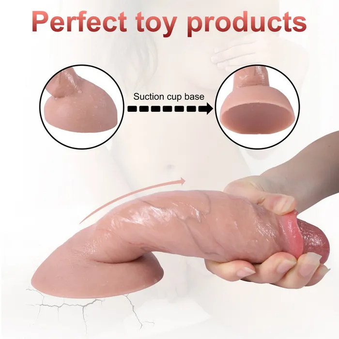 MD 787 Realistic Silicone Dildo Medium MD Dildos