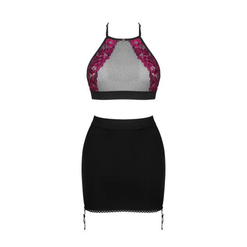 Obsessive Vibrators Obsessive Rosenty Top and Skirt