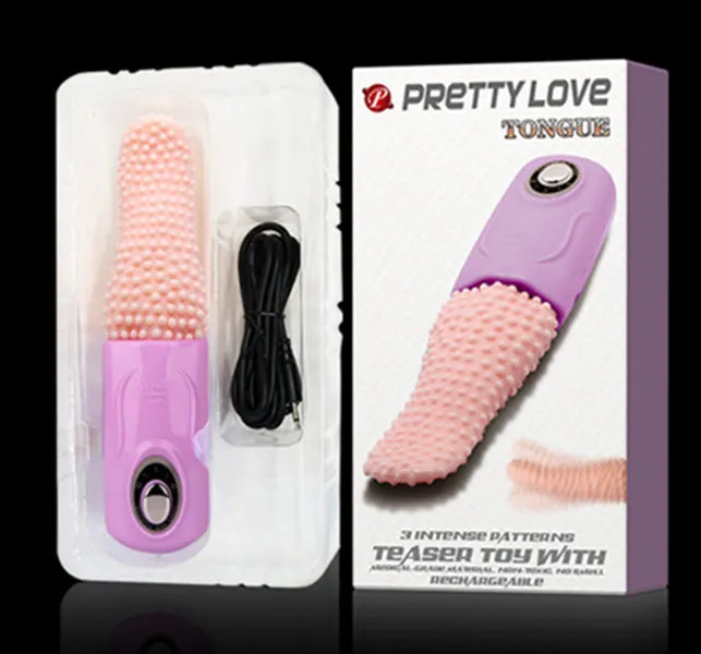 Pretty Love Vibrators PRETTY LOVE Tongue Licking Vibrator