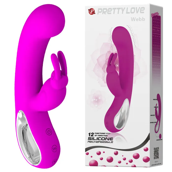 Pretty Love Vibrators PRETTY LOVE Webb Rabbit Vibrator