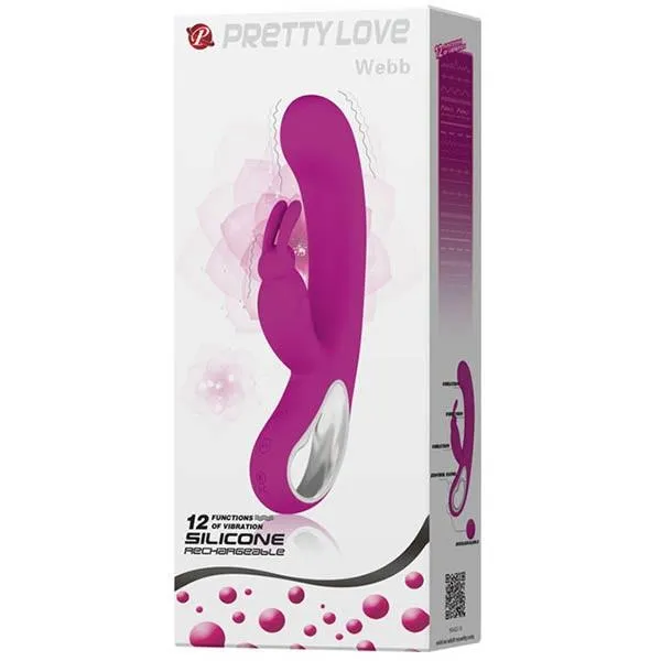 Pretty Love Vibrators PRETTY LOVE Webb Rabbit Vibrator